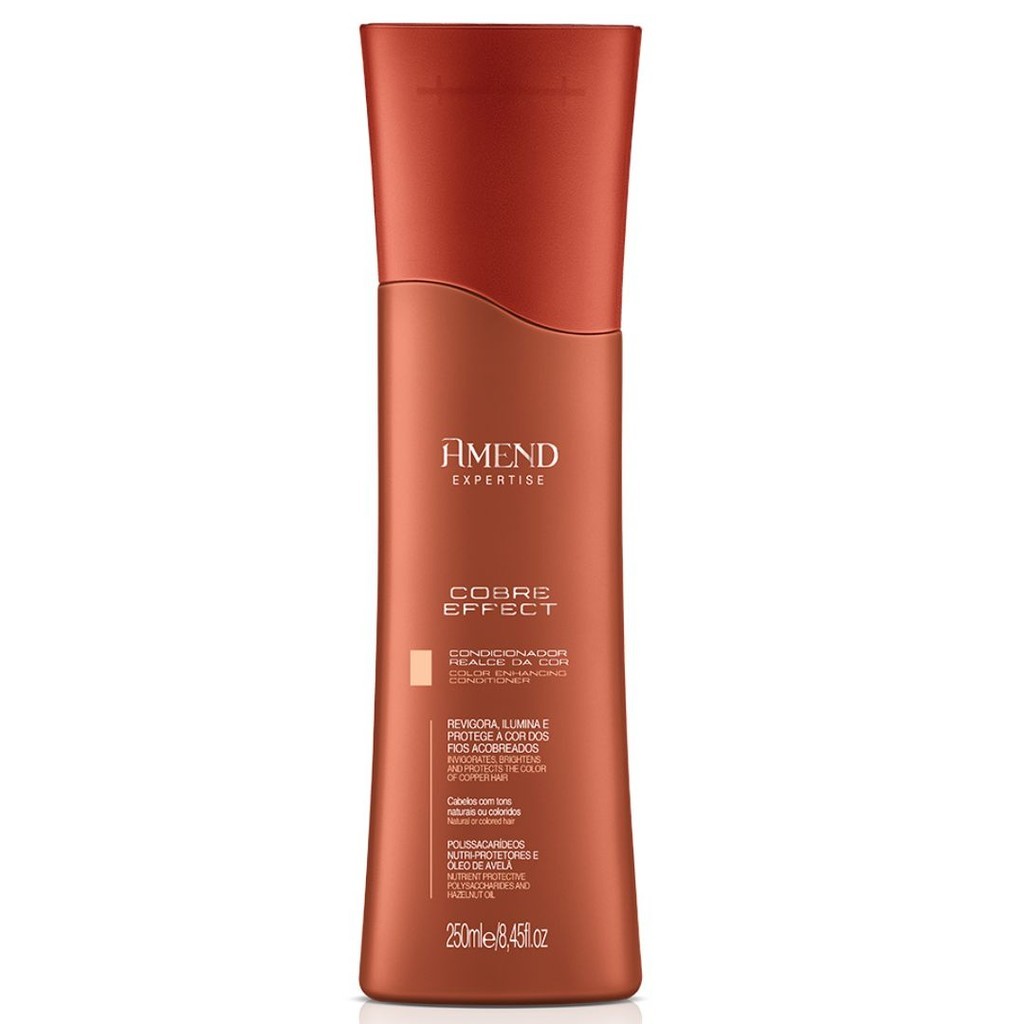 Condicionador Amend Cobre Effect 250ml – Realce da Cor e Brilho Intenso ✨