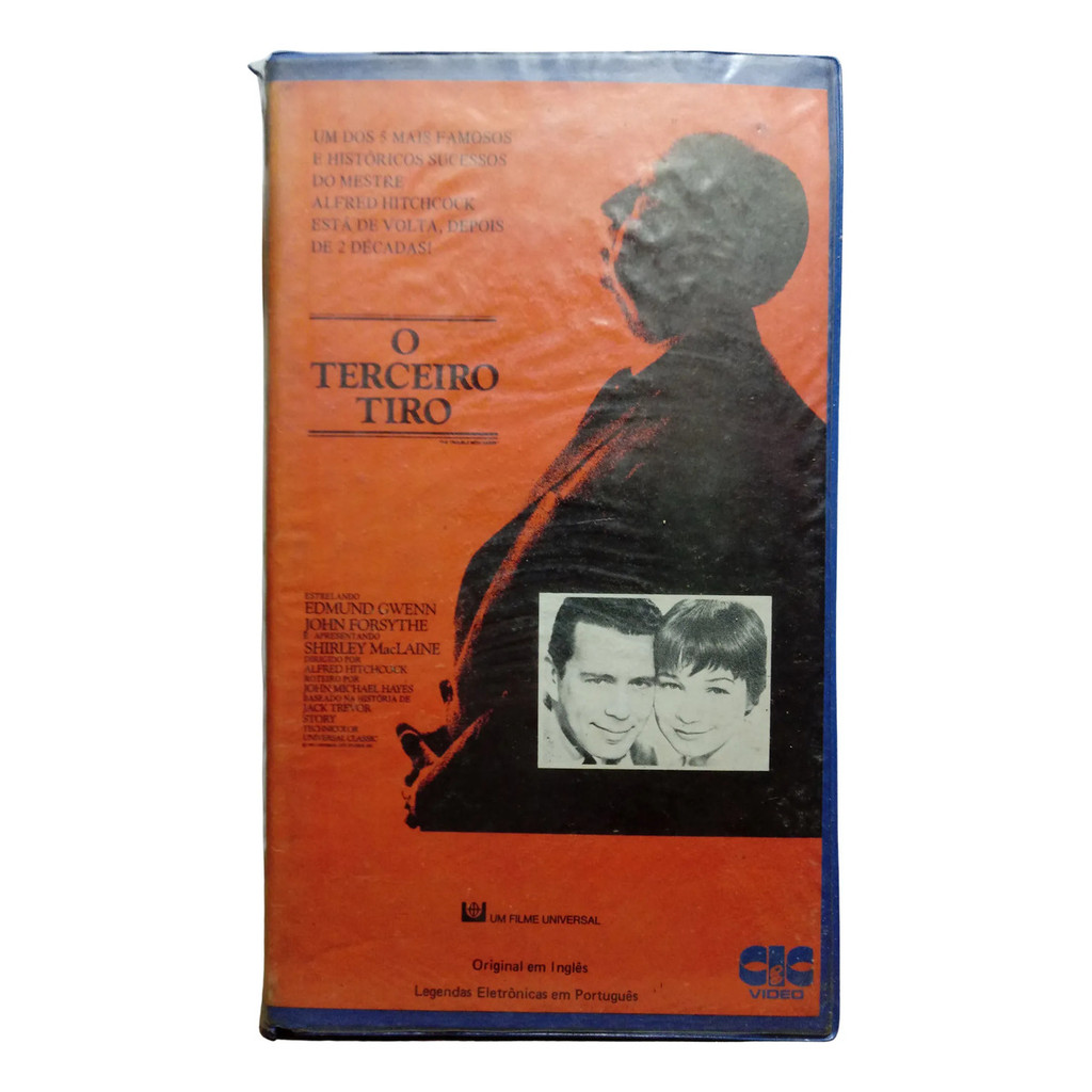 Vhs O Terceiro Tiro - Edmund Gwenn - Alfred Hitchcock