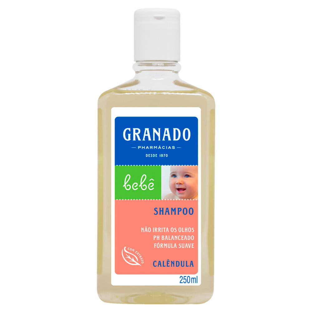 Shampoo Granado Bebê Calêndula 250ml em Oferta na Shopee