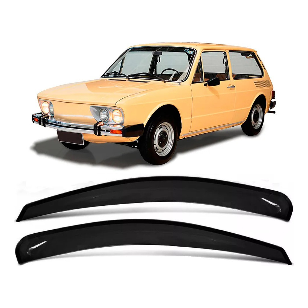 Calha Defletor Chuva Fume Volkswagen Brasilia 2p 1973 A 1983