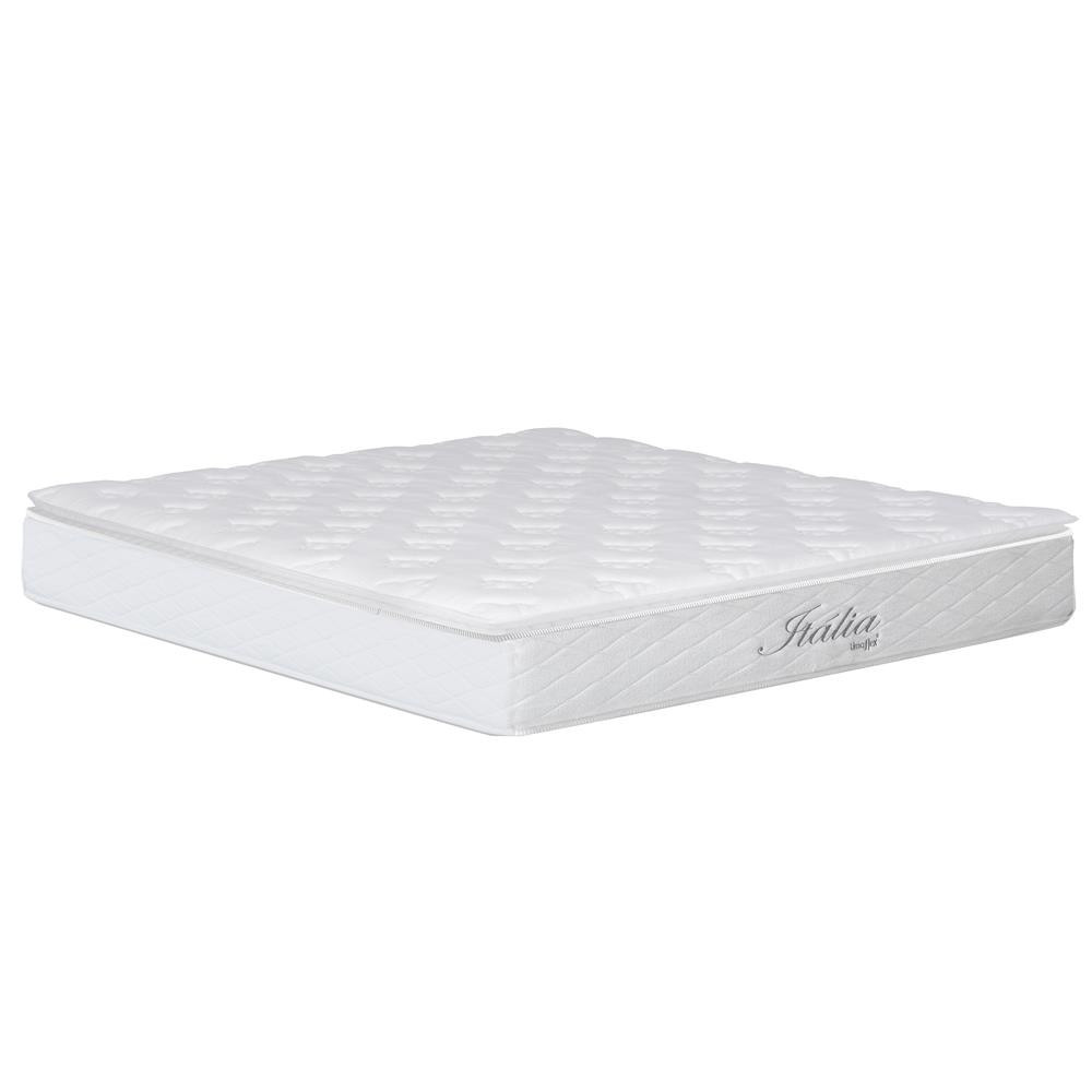 Colchão Casal Itália com Pillow Top e Molas Ensacadas 26x138x188cm Umaflex