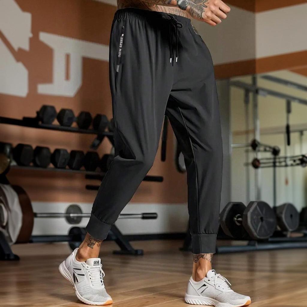 Calça Masculina Slim Fit Esportiva Fitness Com Elastano