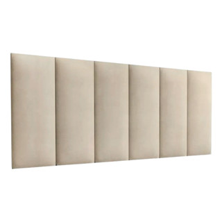 Kit Com Até 15 Placas de Cabeceira Modular Estofada  45x20cm Cama Solteiro Casal Queen King em Oferta na Shopee