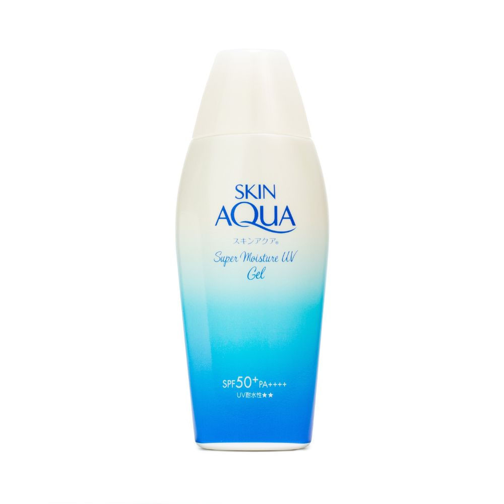 Protetor Solar Skin Aqua Uv Super Moisture Gel FPS 50+ PA++++ com 110g em Oferta na Shopee