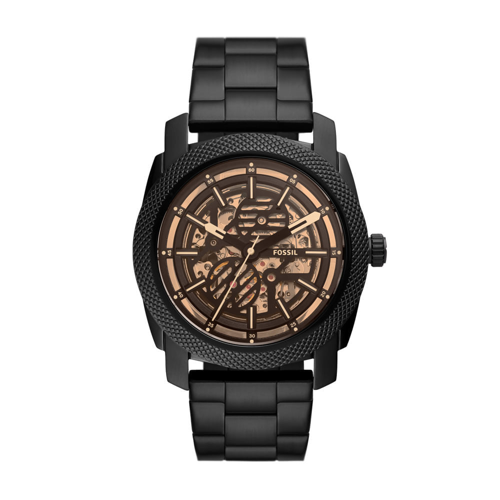 Relógio Fossil Masculino Machine Preto - ME3253/1PN