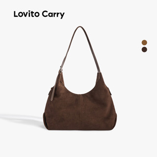 (Lovito Carry) Bolsa de Ombro Casual Simples Pequena para mulheres LR19E009 em Oferta na Shopee
