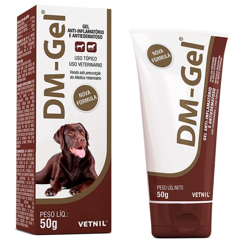 DM Gel 50g – Suplemento para cães e gatos que auxilia na saúde articular e mobilidade em Oferta na Shopee