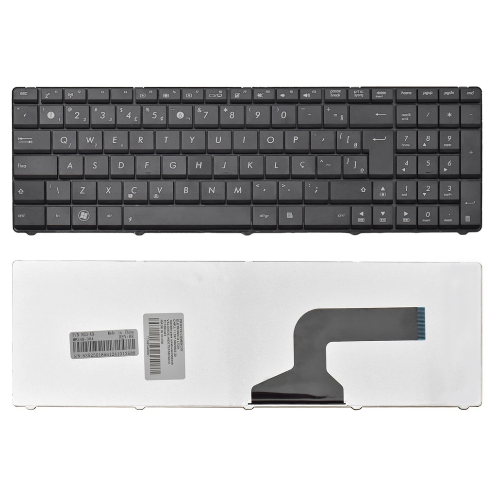 Teclado para Notebook Asus N Series N53TA em Oferta na Shopee
