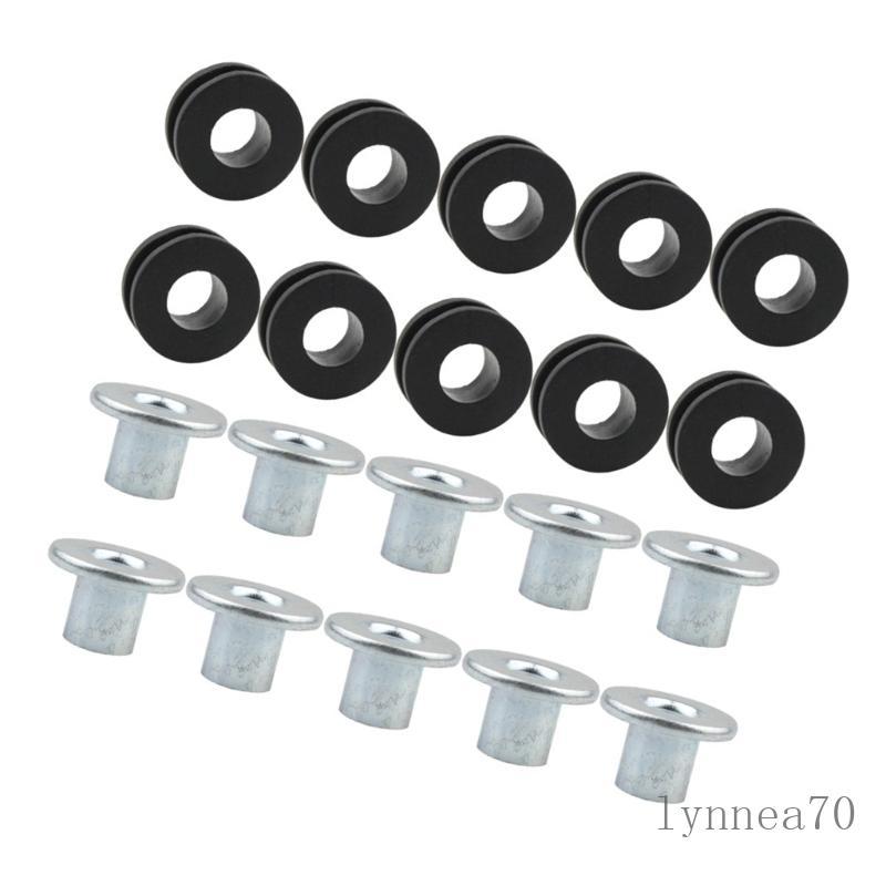 Lynn 10mm Amortecedores Buffer Grommets Para Vários Modelos Motocicletas