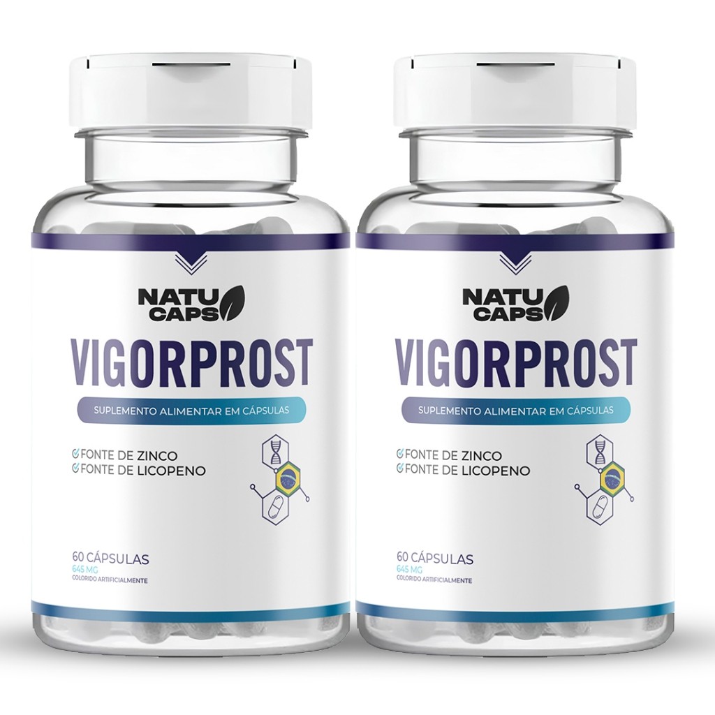 2 Un Vigor Prost Suplemento Alimentar Saúde Masculina