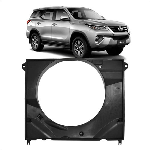 Defletor Radiador Hilux Sw4 2016 2017 2018 2019 2020