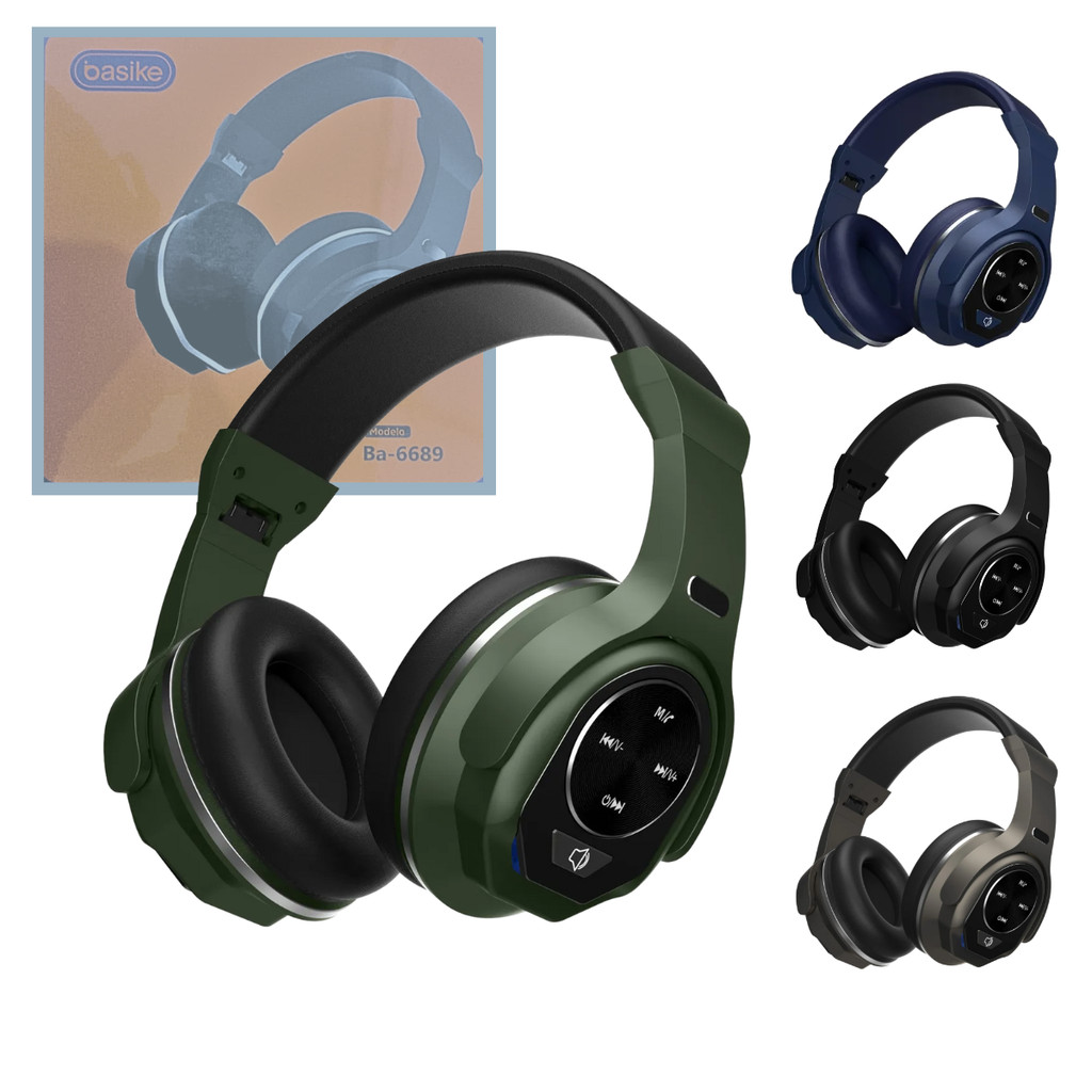 Headset Bluetooth Cancelamento de Ruído ANC BA-FON6689