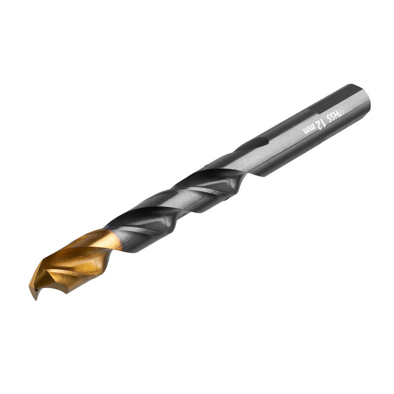 Broca Aço Rápido Titânio 12mm 1 Peça Gross