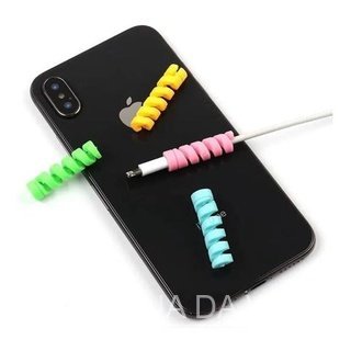 5/6/7 Pcs Protetor Espiral Espiral Para Cabo De Carregamento Fone De Ouvido Cabo De Linha PromoçãO