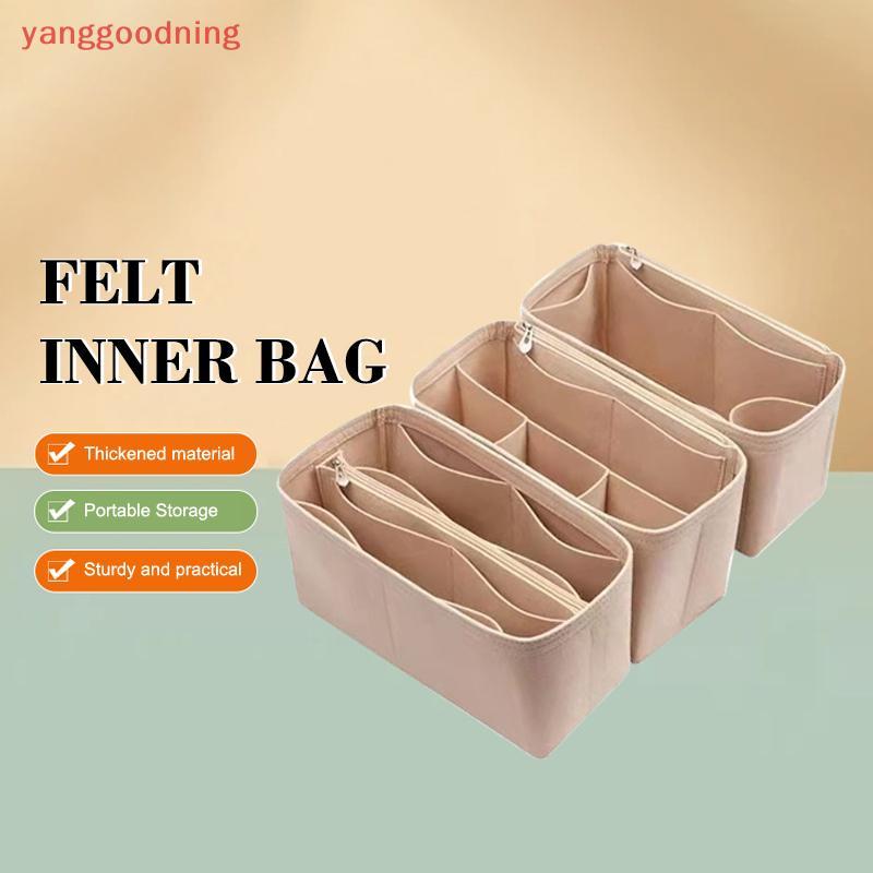(YGN) Organizador De Bolsa De Feltro , Modelador , Forro De Inserção , Modeladora Em Bolsas Para Liz Visetos Speedy Neve