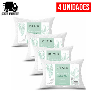Travesseiro Select Plus Matelado Luxo 70x50 Antialérgico Macio Confortável Padrão Hotel em Oferta na Shopee