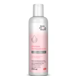 Shampoo Dermocalmante Para Cães E Gatos 200ml Neutro - Ibasa