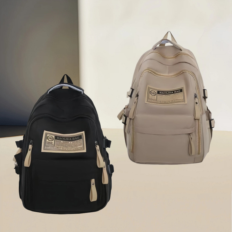 Mochila Feminina Impermeável Grande Capacidade Multi Bolsos Notebook Reforçada