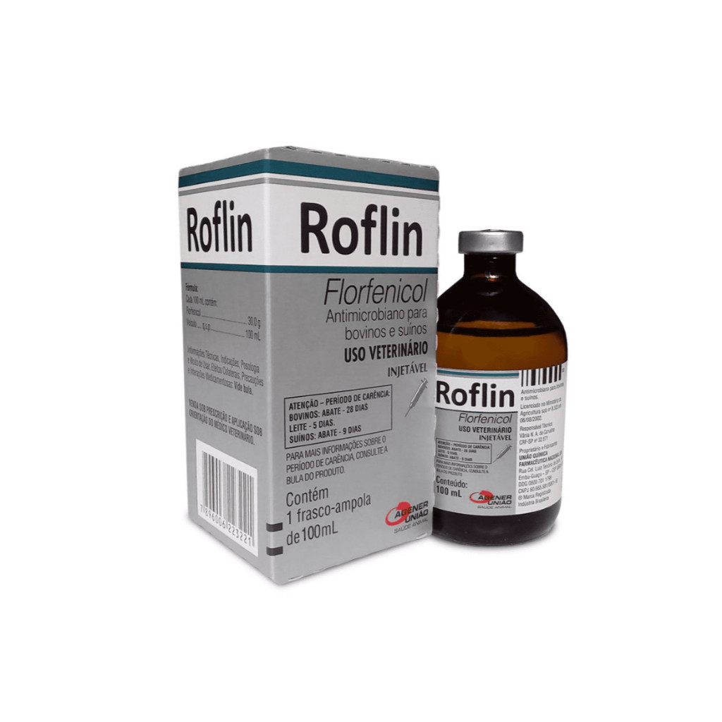 Roflin 100ml - Suplemento Florfenicol Para Cavalos - Agener em Oferta na Shopee