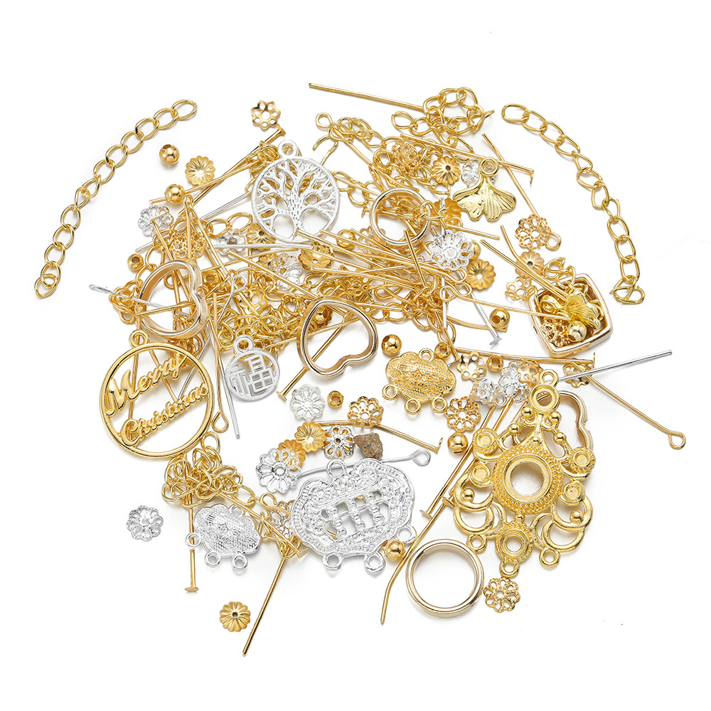 500g grande saco liga misturada aleatória Metal pingente acessórios de moda para DIY pulseira colar brinco acessórios fa