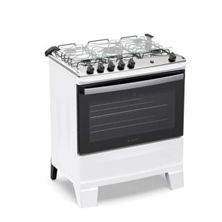 Fogão 5 Bocas Atlas Agile Up com Mesa de Inox A Gás Bivolt em Oferta na Shopee