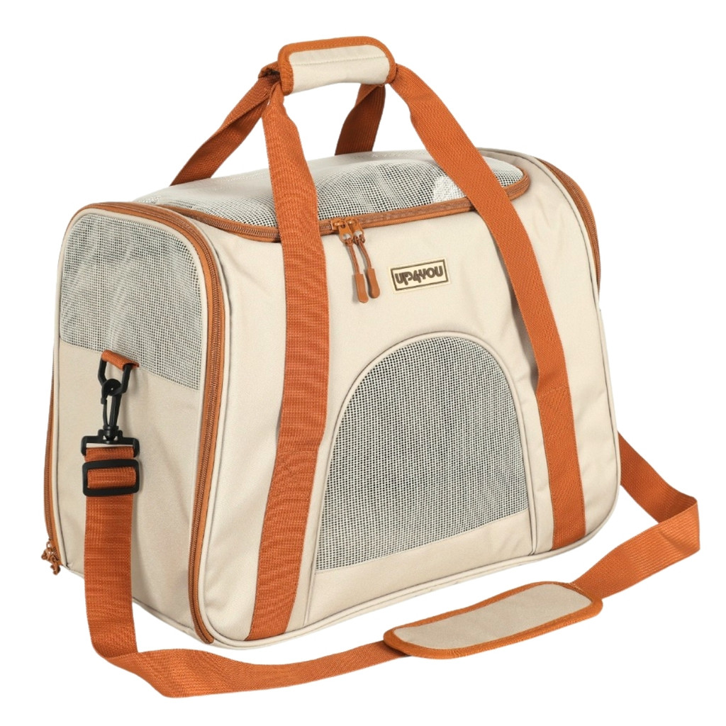 Bolsa Transporte Carregar Pet Cachorro Pequeno Gato Banco Avião Mala Alça Reforçada Espaçosa Animais