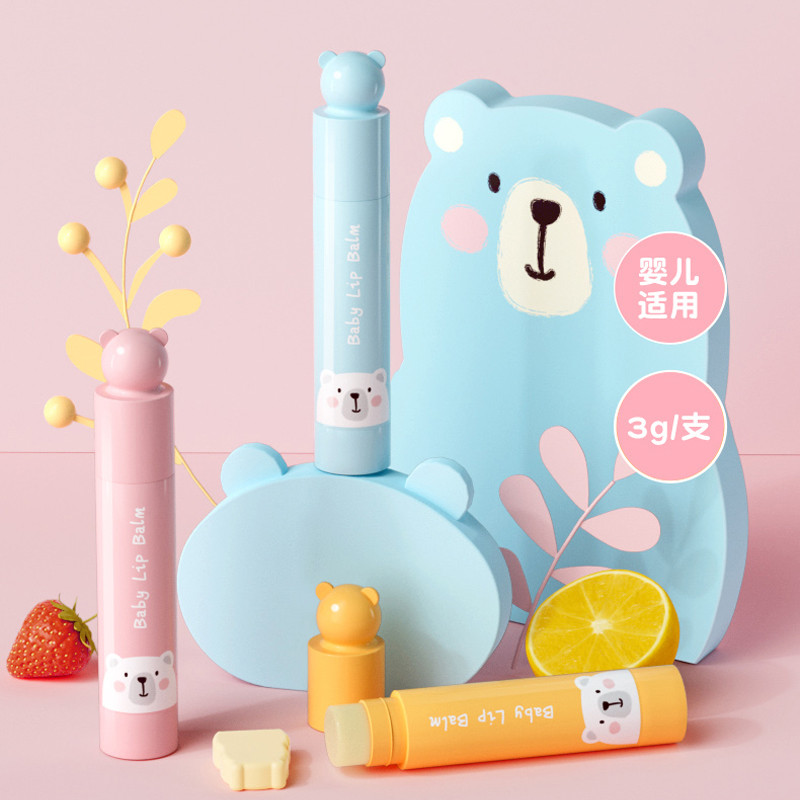 Pigeon Baby Lip Balm Lip Balm Sabor Laranja Doce/Tipo Sem Perfume/Sabor Morango 3g Várias Especificações Disponíveis