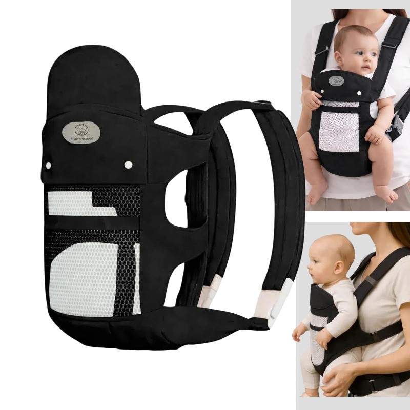 Canguru Bebê Passeio Ergonômico Confortável 4 Em 1 Para Recem Nascido Menina Menino 2 a 18 Meses