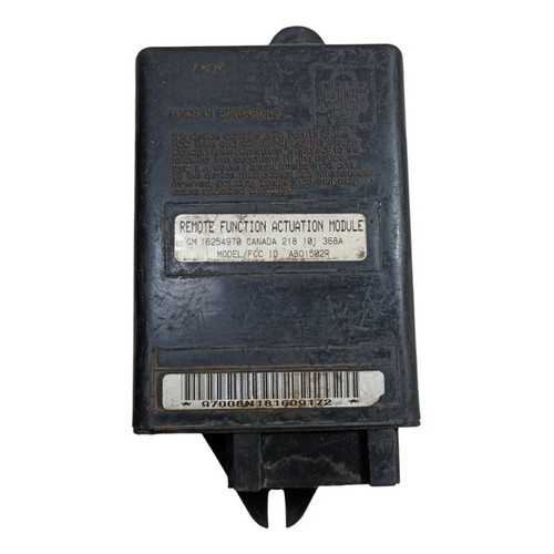 Módulo Central Alarme Gm S10 Blazer 1999 Á 2004 16254970