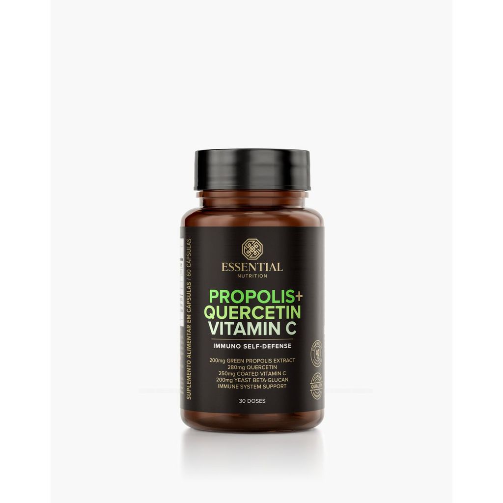 Propolis +Quercetin +Vitamin C - Essential Nutrition em Oferta na Shopee