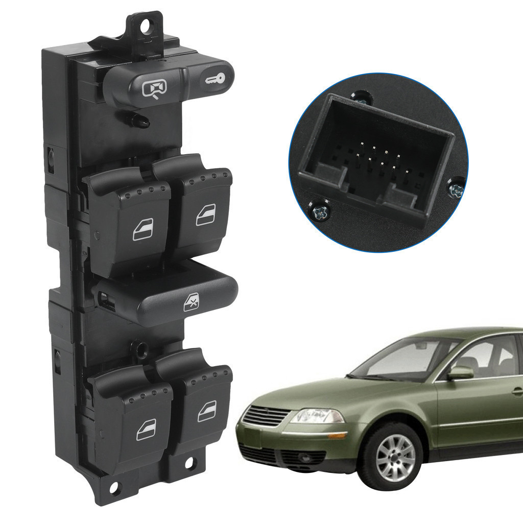 Comando Botão Vidro Elétrico Para Bora Golf Mk4 99 2000 2001 em Oferta na Shopee