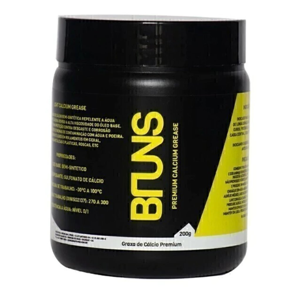 Graxa Bicicleta Bike Speed MTB de Calcio Bruns Light 200g