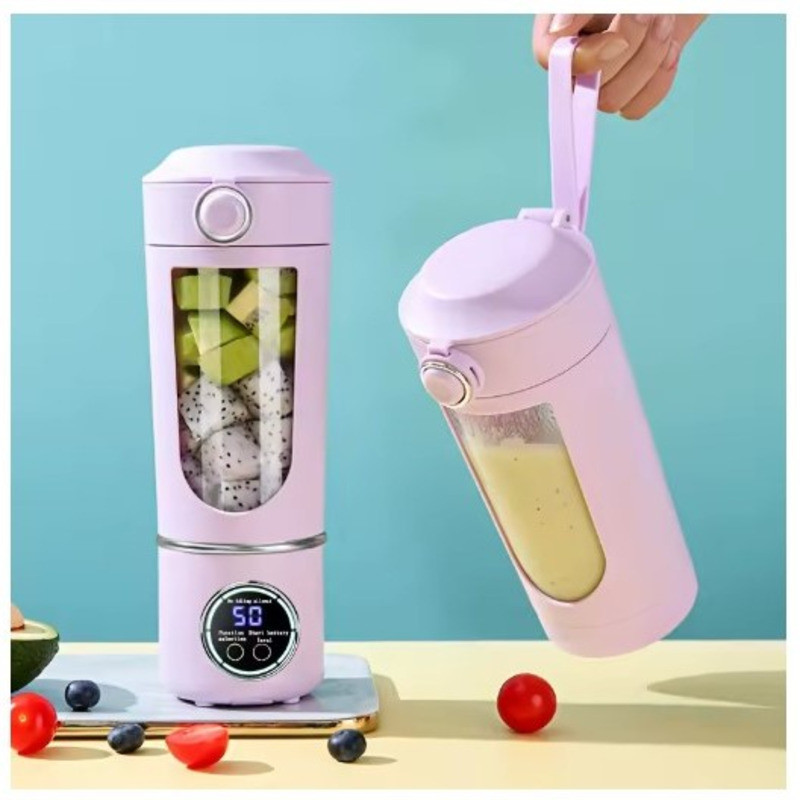 Liquidificador Portátil 12 Lâminas Recarregável USB de Alta Velocidade 700ml. AM FASHION