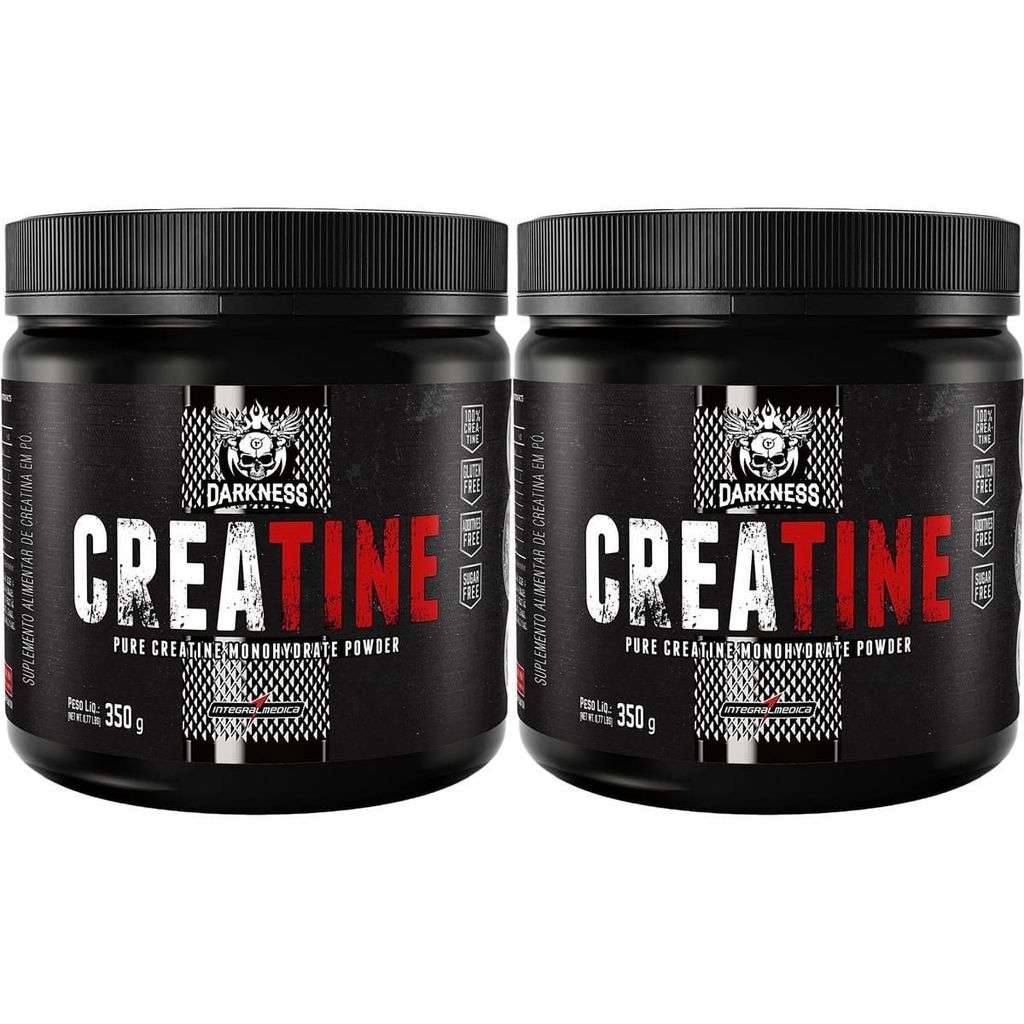 Kit 2X Creatine Darkness - 350g - IntegralMédica
