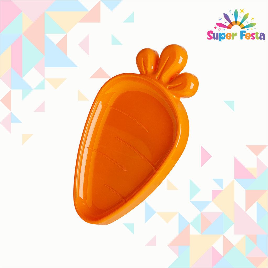 Bandeja Petisqueira Cenoura Páscoa Várias Cores em Oferta na Shopee