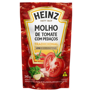 Molho de Tomate Tradicional Heinz em Oferta na Shopee