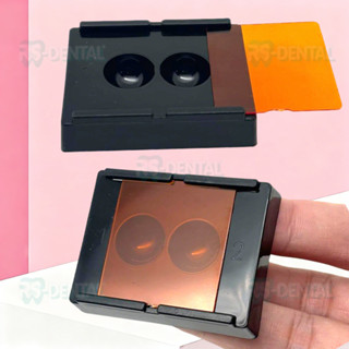 Caixa De Armazenamento De Dentaduras De Plástico Sombra Luz Paleta Sombreamento Organizador Caso De Dentadura em Oferta na Shopee