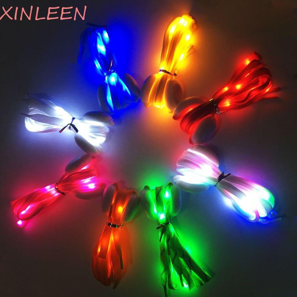 XINLEEN Led Cadarços Legal Sapatos De Patinação Esportivos Decoração De Festa Acessórios