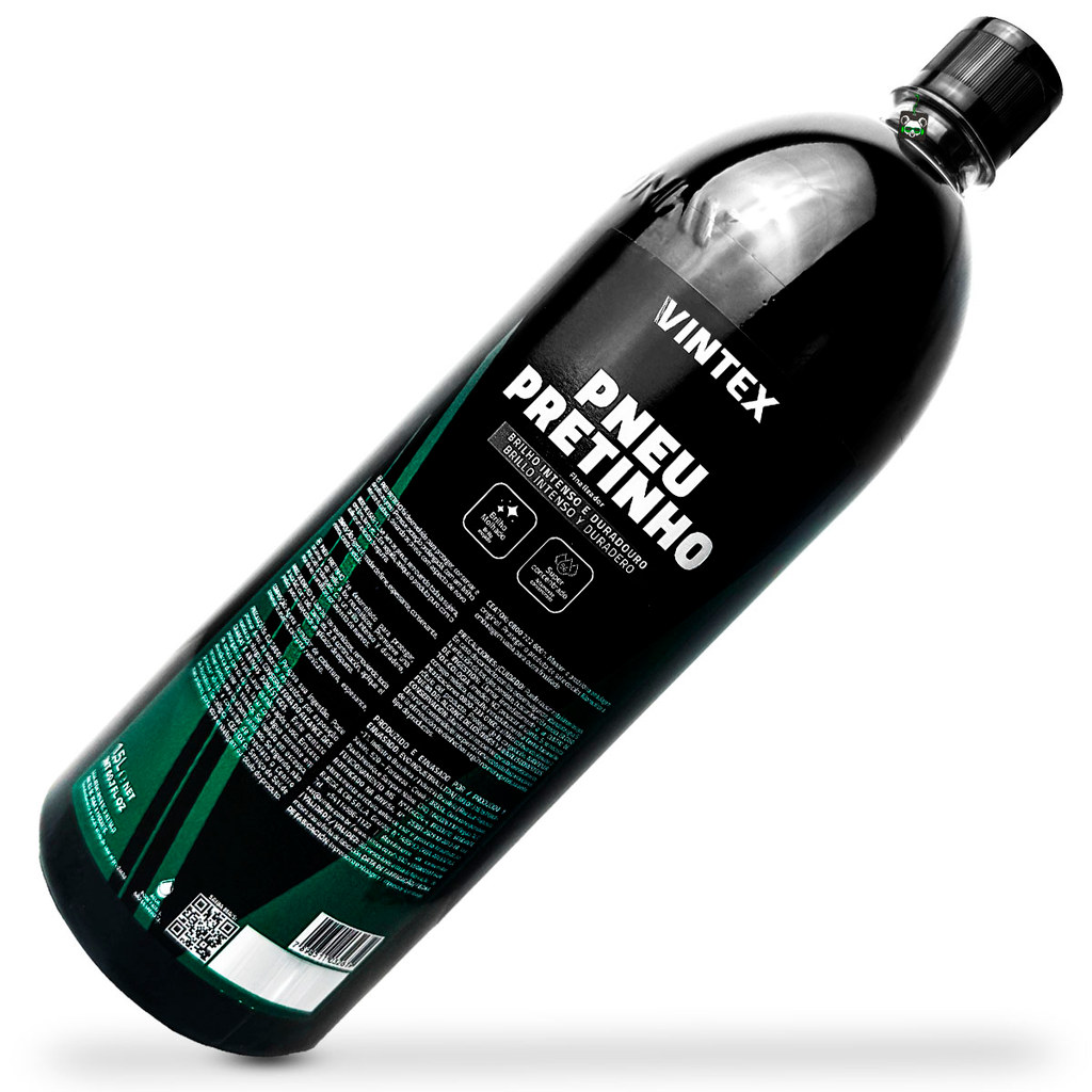 Pneu Pretinho Abrilhantador Revitalizador Borracha Carro Moto 1,5L Vintex/Vonixx em Oferta na Shopee