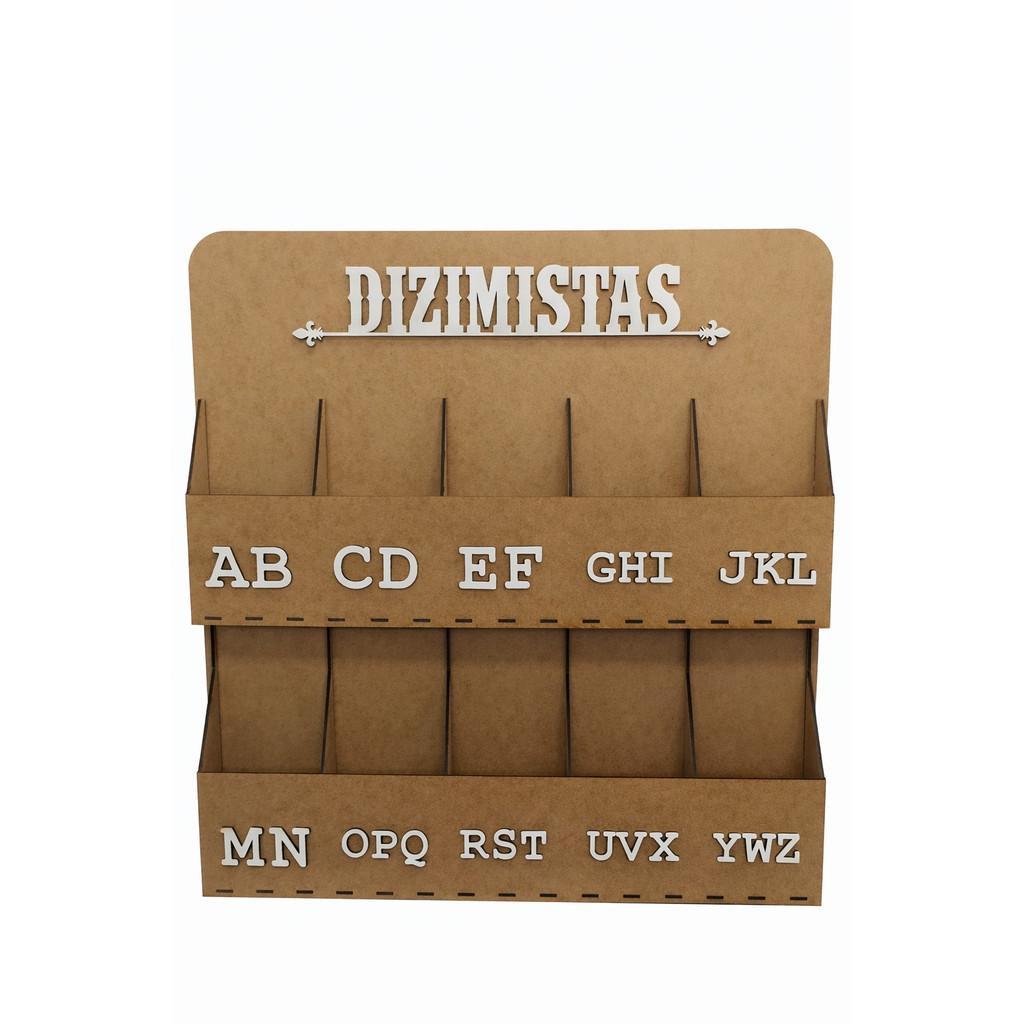 Porta Envelope Cartas MDF Quadro de Dizimistas Igreja - Médio