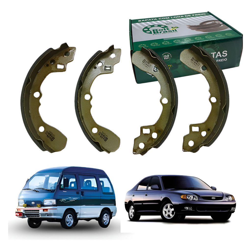 Sapata Lona Freio Traseiro Asia Towner Van 1993 A 1999