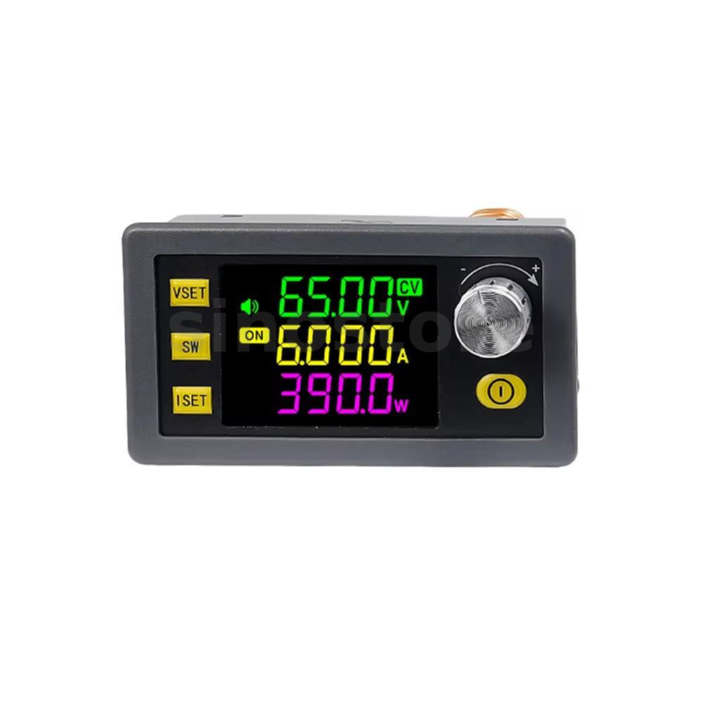 Sinilink XY6506 CNC Fonte De Alimentação DC Ajustável 65V 6A 390W Módulo Abaixador Tensão Constante Corrente