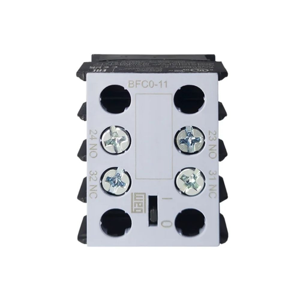 BLOCO CONTATO AUXILIAR FRONTAL BFCO-11 1NA+1NF WEG