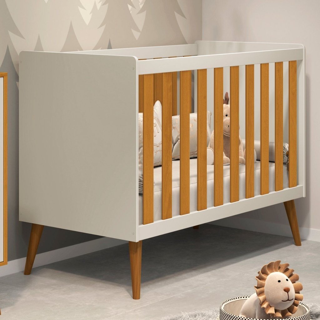 Berço Mini Cama Americano Isis Areia/Savana em Oferta na Shopee