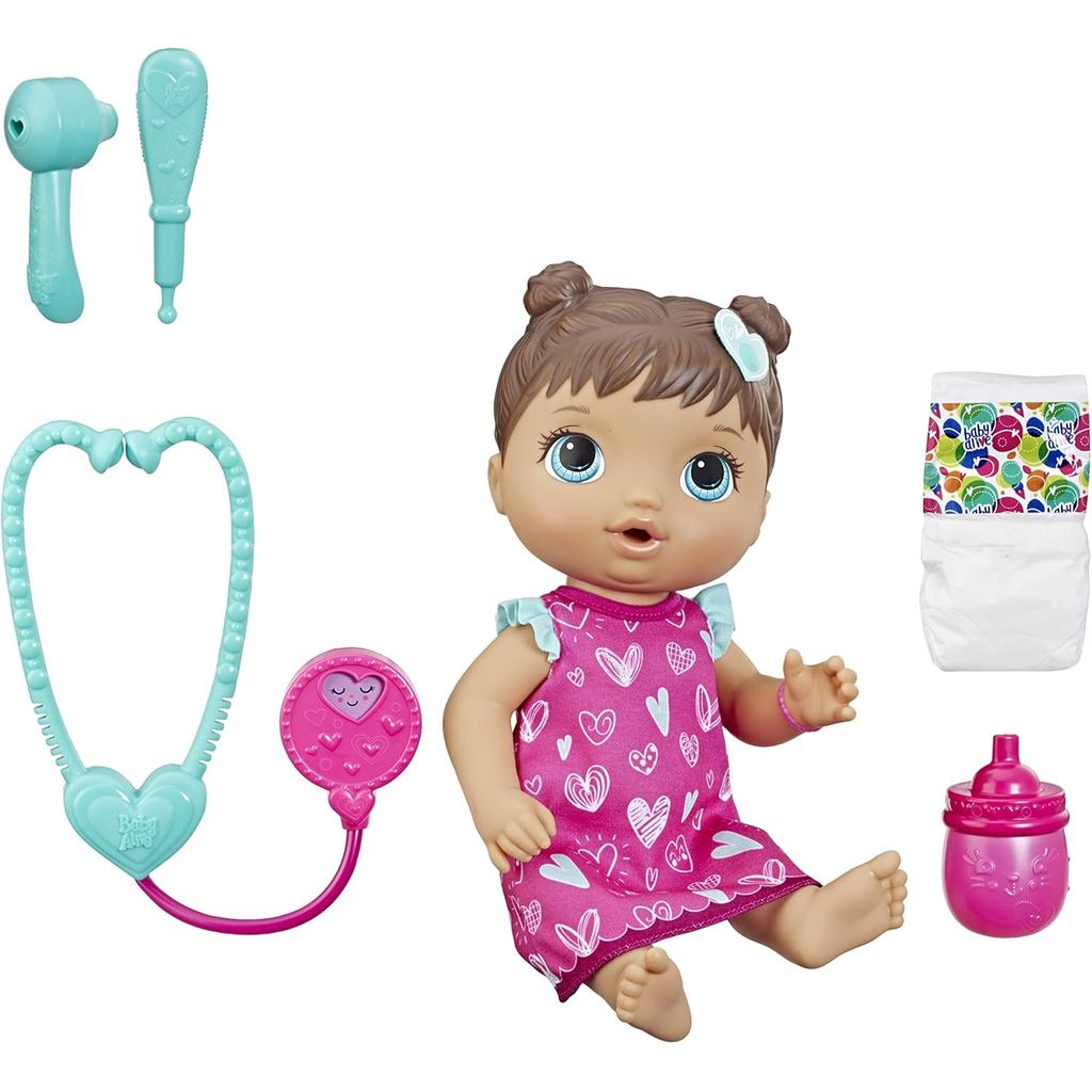 Boneca Baby Alive Cuida De Mim Morena Hasbro
