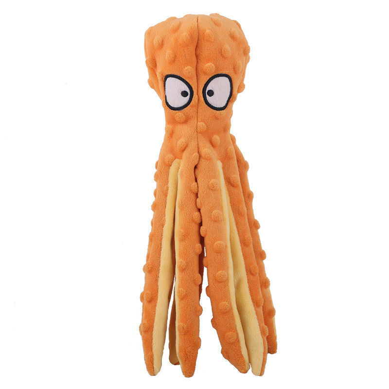 Novo Produto Brinquedo de Pelúcia para Animais de Estimação, Concha de Polvo, Brinquedo Sadio Resistente a Mordidas para