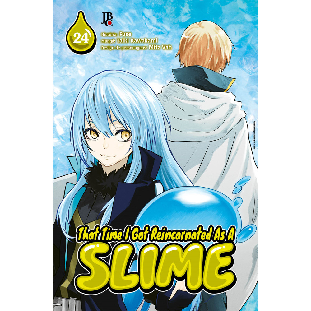 Capa do livro Mangá - That Time I Got Reincarnated As A Slime Vol. 24 - Editora JBC