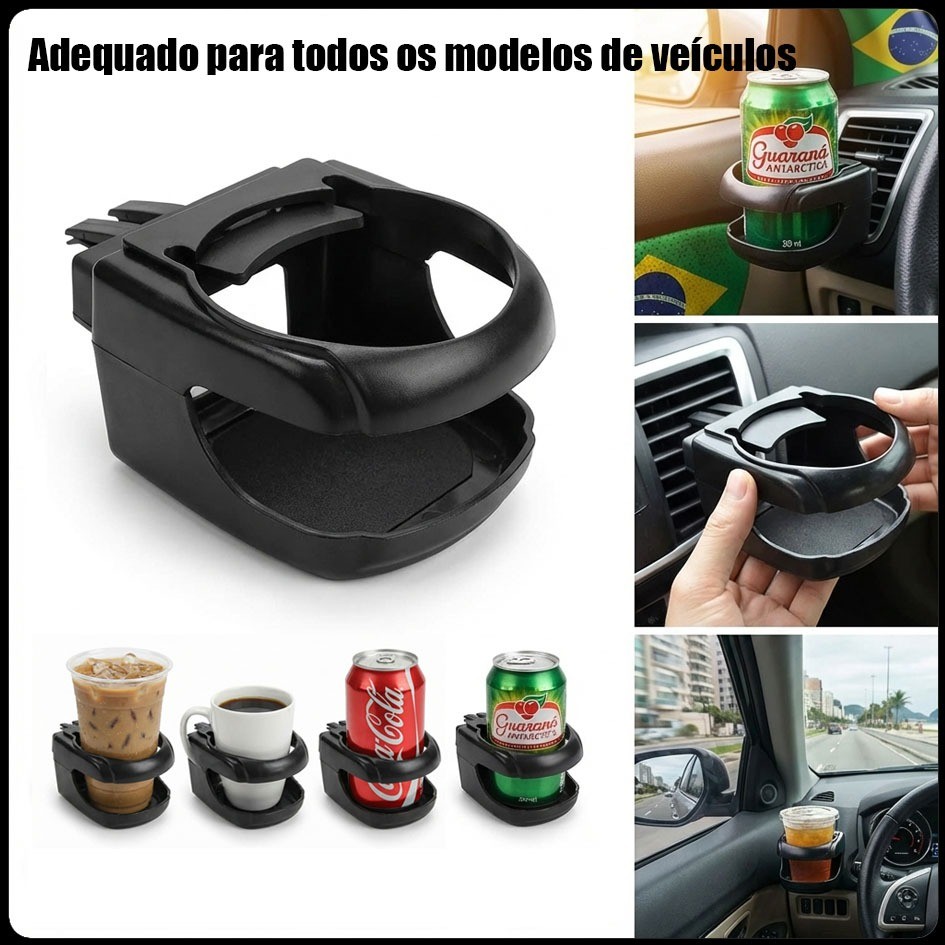 Copos suportar para carro accesorios universal  parede porta copos carro em Oferta na Shopee