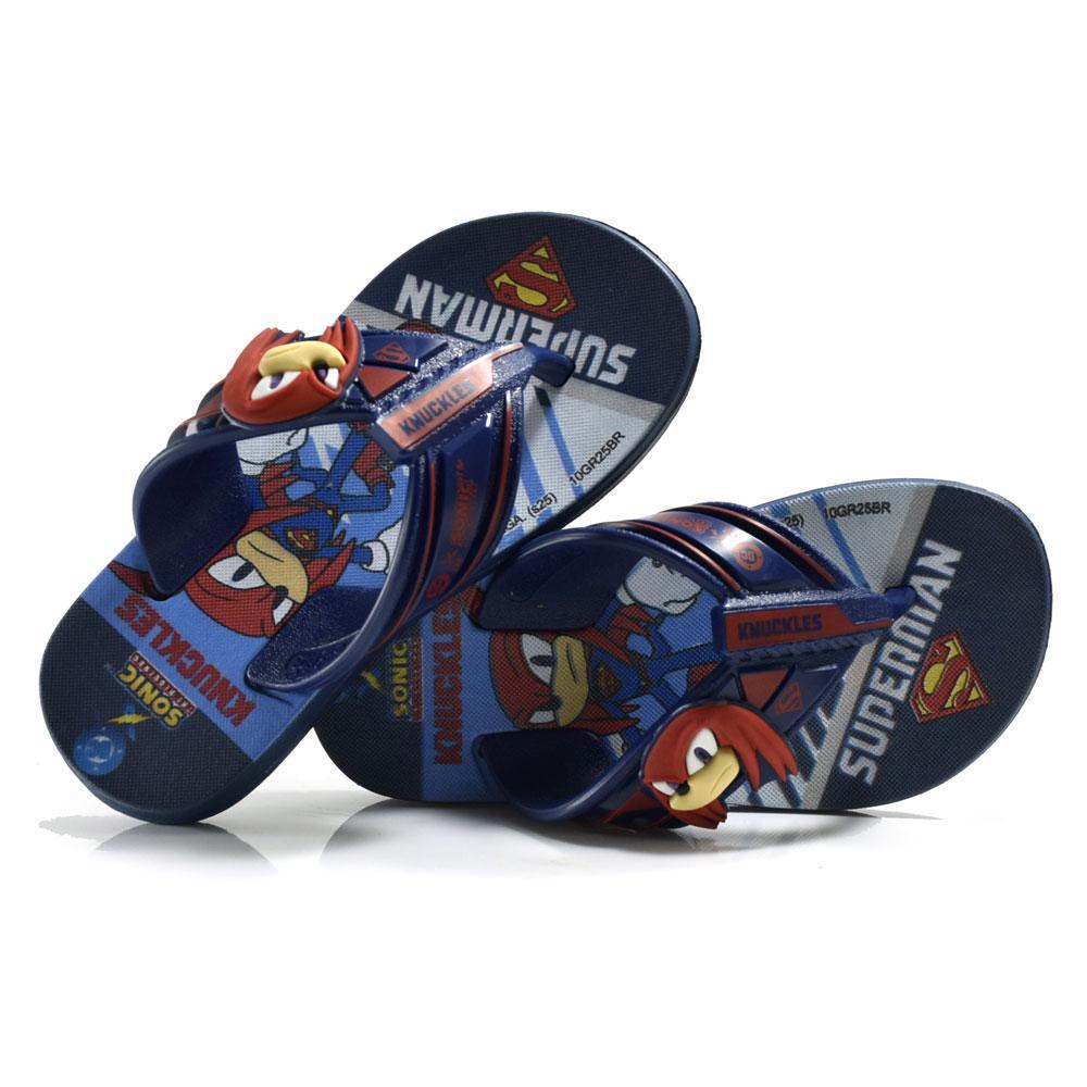 Chinelo Infantil de Menino Sonic DC Heros do 23 ao 34 em Oferta na Shopee