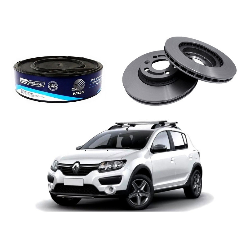 Disco Freio Dianteiro, Sandero Stepway 1.6 2014 A 2020
